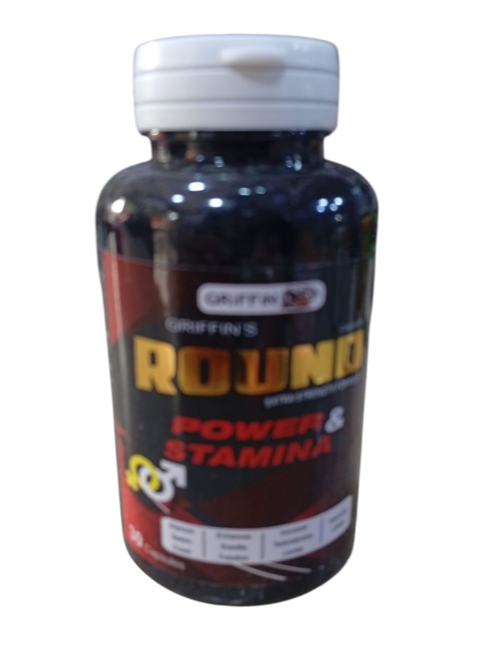 ROUND – Power &amp; Stamina Supplement (30 Capsules)