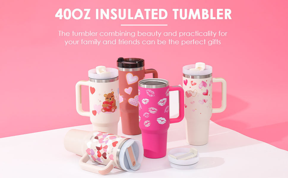 40Oz Tumbler With Handle